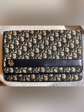 Christian Dior Vintage Trotter Clutch